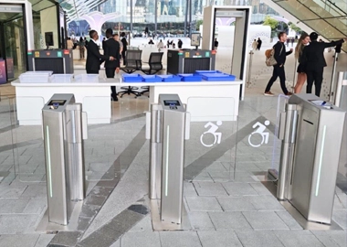 AFL security gates from Gunnebo Entrance Control