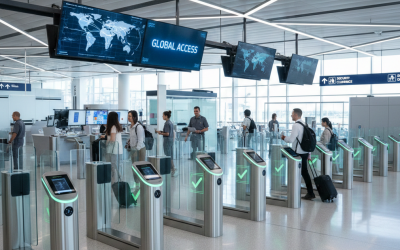 How Do Airport Security Gates Integrate with Biometric Systems?